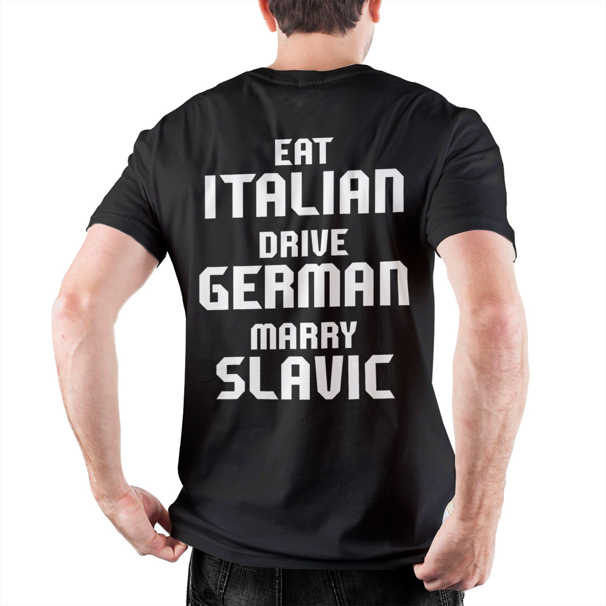 Summer Clothing Drive - Camisetas Masculinas Engraçadas com Temas Italianos,