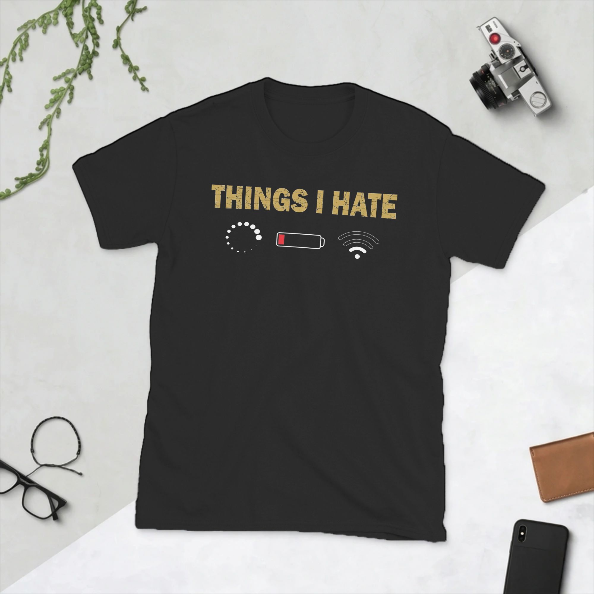 Summer Clothing Outfit Ideas - Camiseta Masculina de Algodão Vintage com