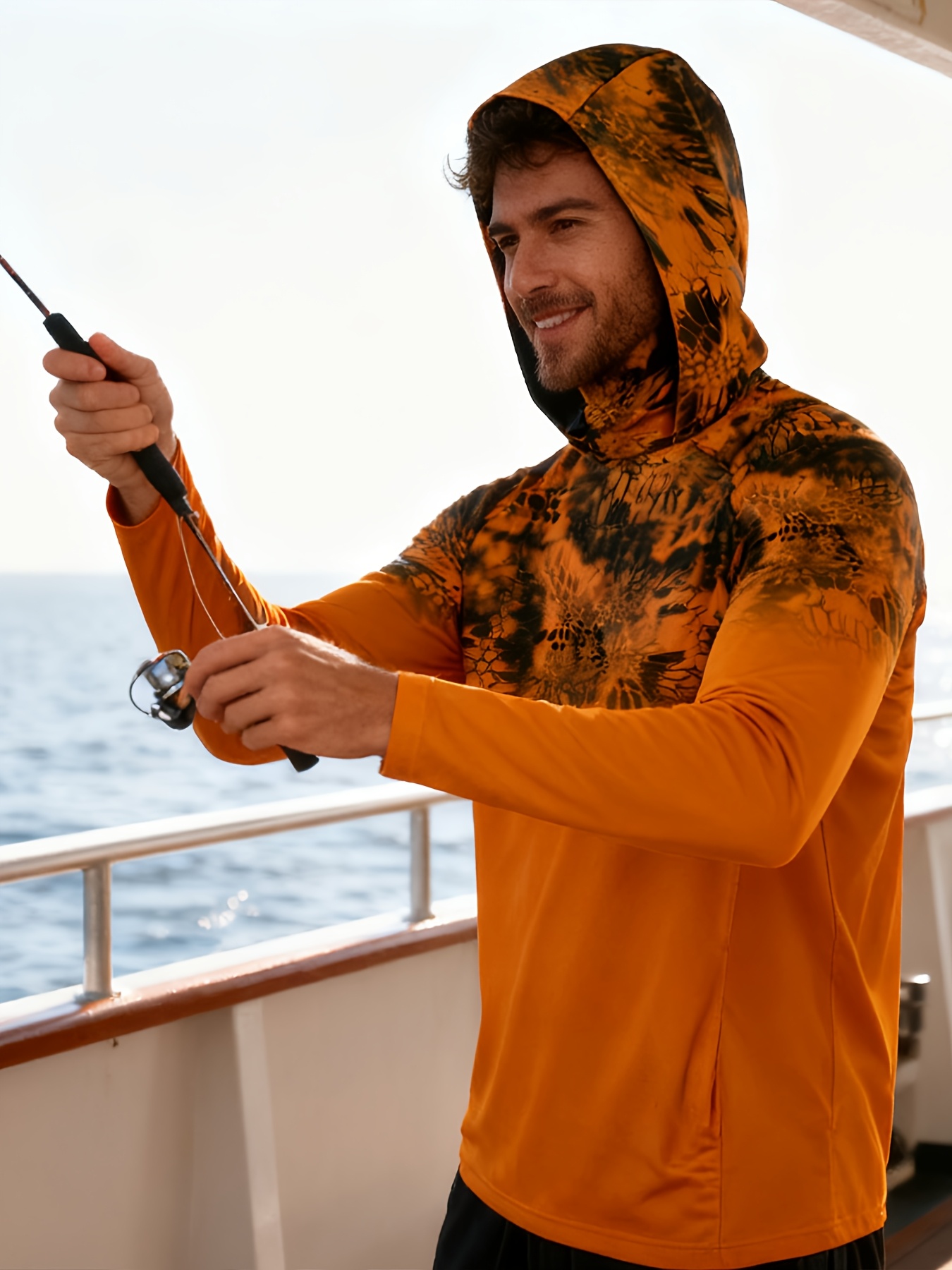Summer Outdoor Clothing - Camisa de Pesca com Proteção UV