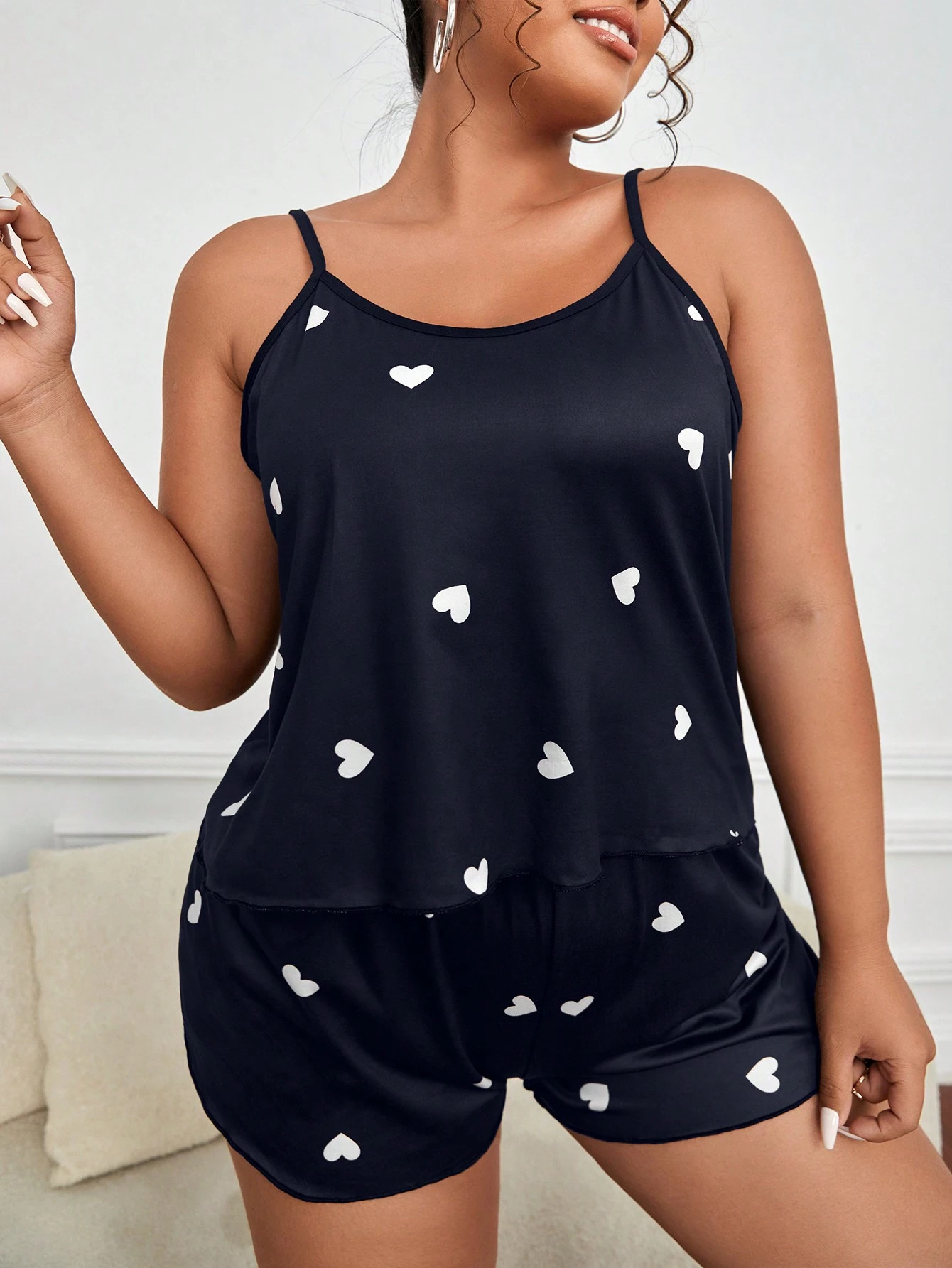 Summer Clothing Women - Conjunto de pijamas femininos, 2 peças,