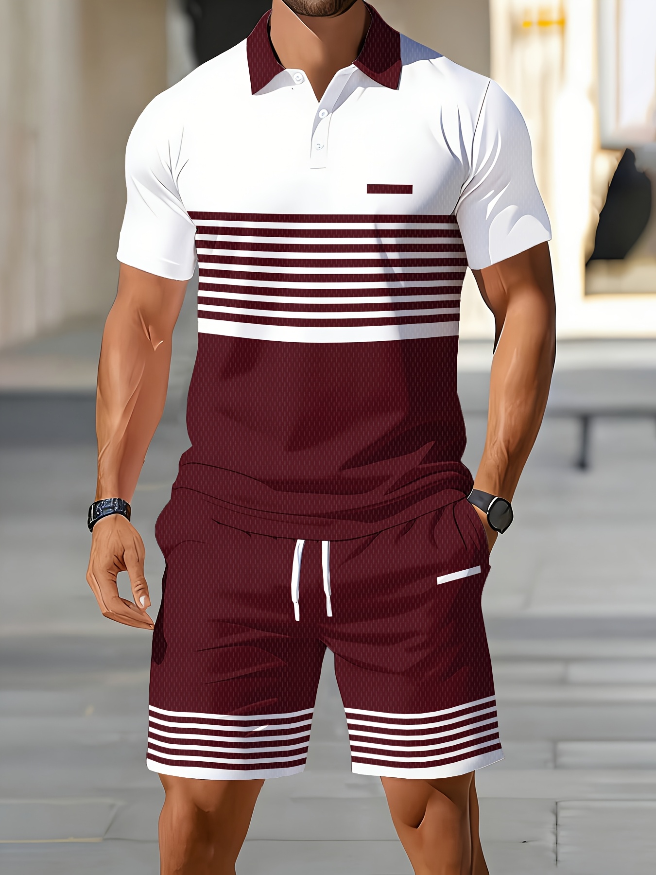 Conjunto Polo Masculino Verão  - Summer Clothing Shops avaliação e preço