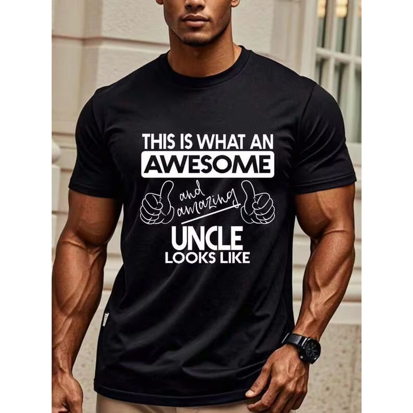 Camiseta Gráfica 'Tio Incrível - Summer Clothing Outfit Ideas avaliação e preço