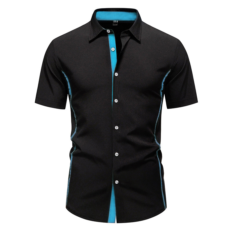 Camisas Formais Elásticas de V - Summer Clothing Old Money avaliação e preço