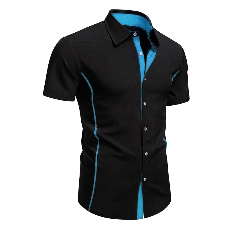 Camisas Formais Elásticas de V - Summer Clothing Old Money avaliação e preço
