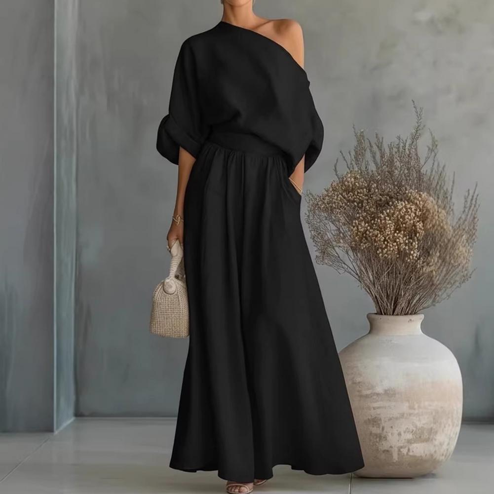 Conjunto de blusa e calça femi - Summer Clothing Europe avaliação e preço