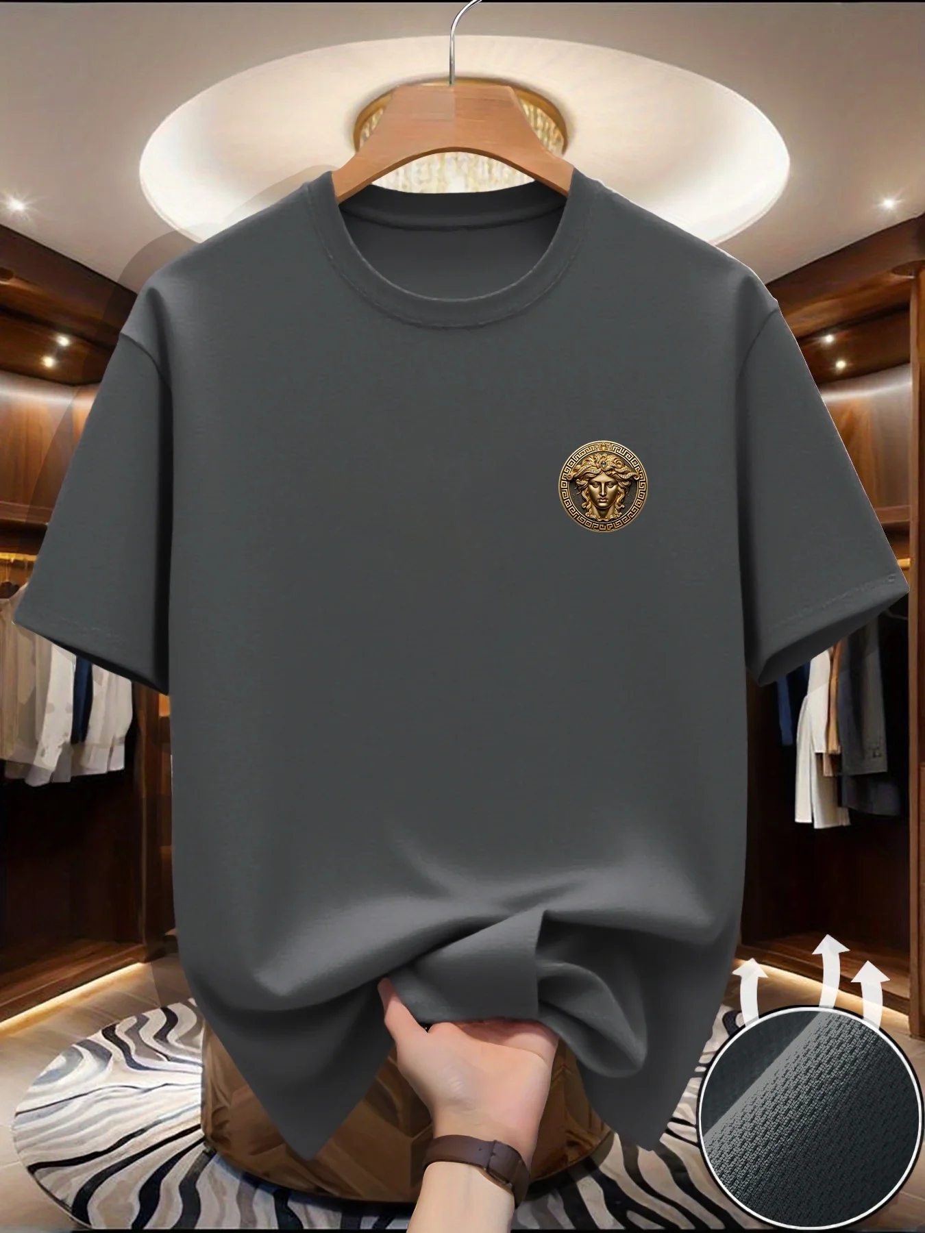 Camiseta Masculina com Estampa - Summer Clothing Europe avaliação e preço