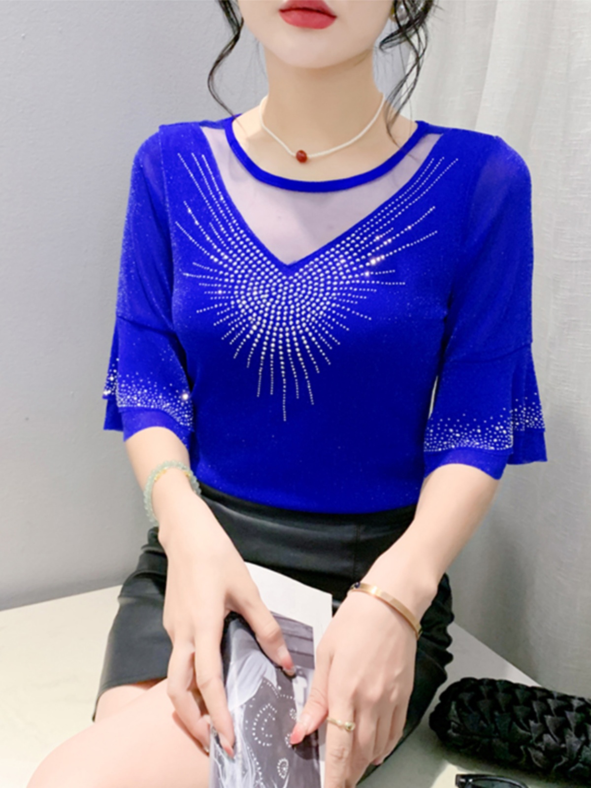 Camiseta Feminina Sexy de Verã - Summer Clothing Old Money avaliação e preço