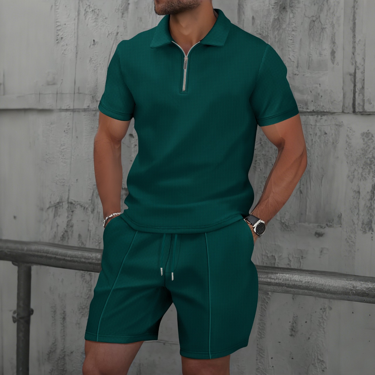 Conjunto Masculino de 2 Peças  - Summer Clothing Outfits avaliação e preço