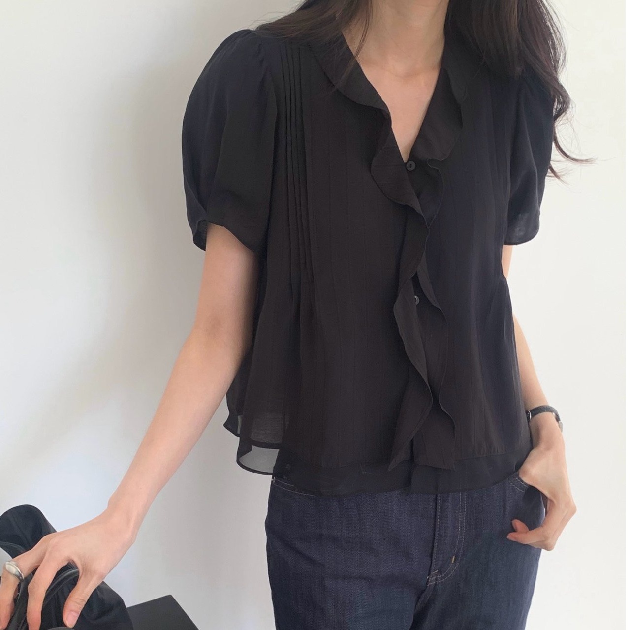Blusa de Verão Estilo Coreano  - Summer Clothing Old Money avaliação e preço