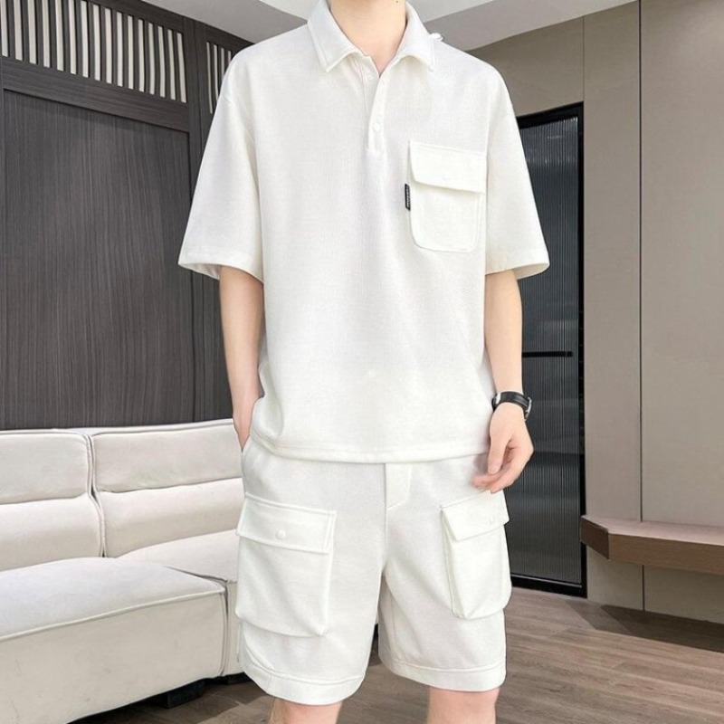 Conjunto de Camisa Polo de Man - Summer Outdoor Clothing avaliação e preço