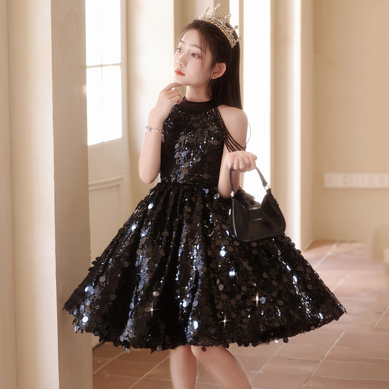 Vestido preto princesa feminin - Summer Light Clothing avaliação e preço