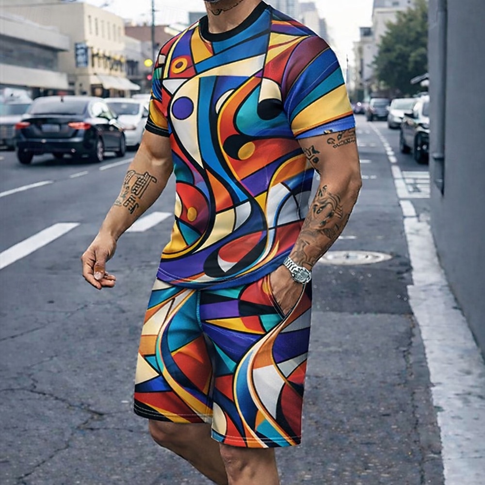 Conjunto Masculino de 2 Peças: - Summer Outdoor Clothing avaliação e preço