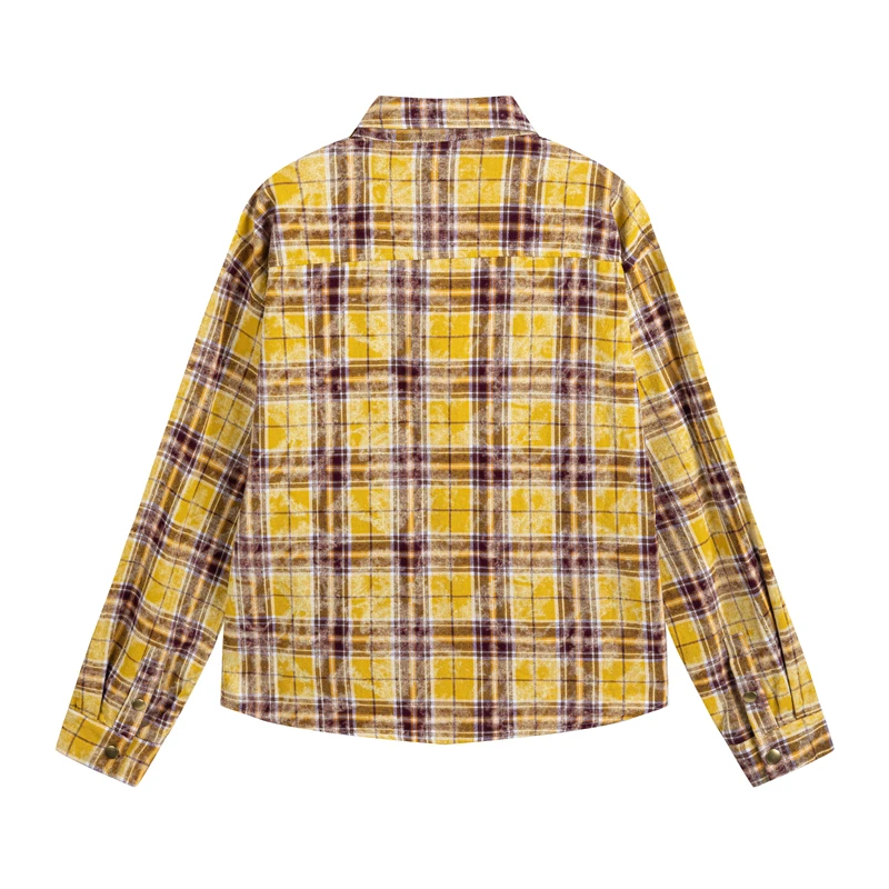 Camisa xadrez feminina manga l - Summer Clothing Old Money avaliação e preço
