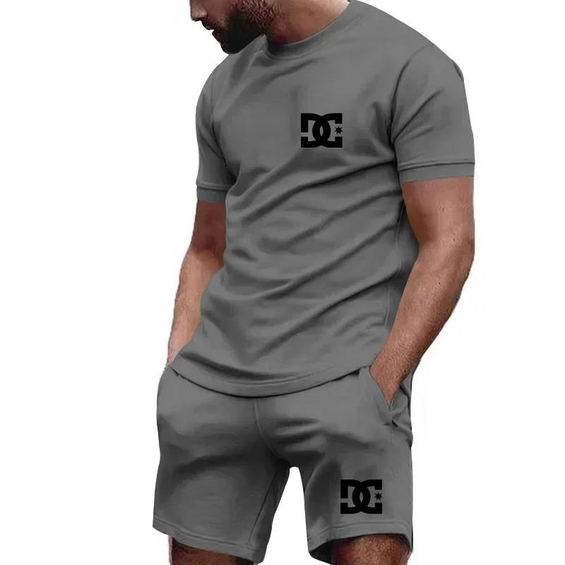 Conjunto de verão masculino co - Summer Outdoor Clothing avaliação e preço