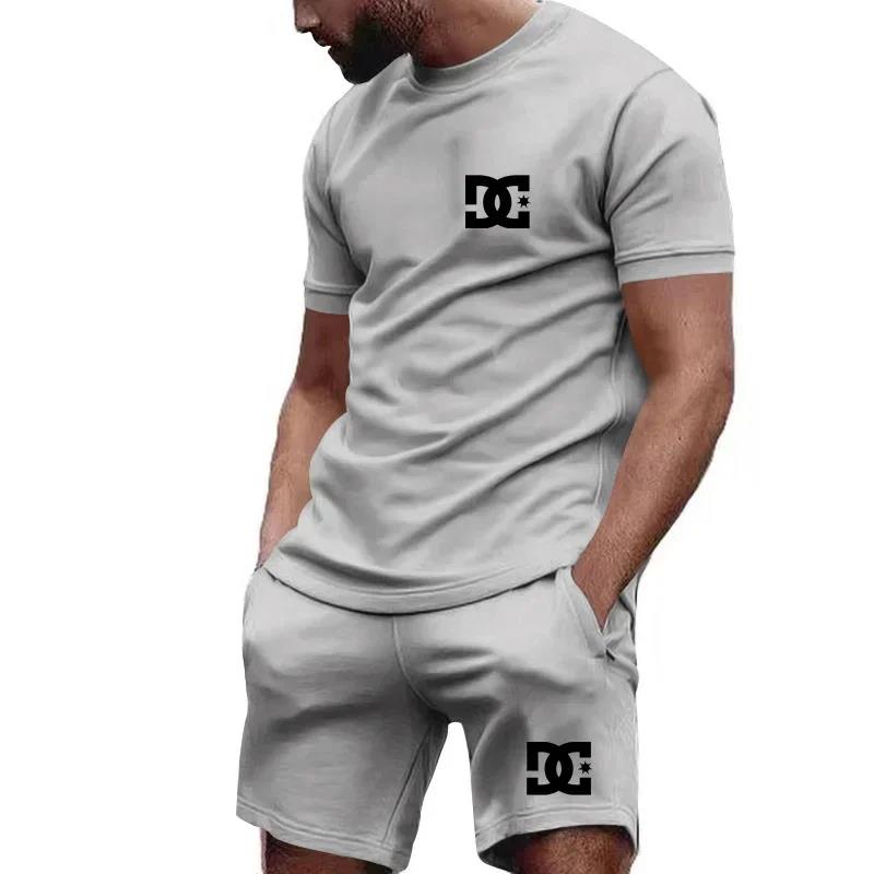 Conjunto de verão masculino co - Summer Outdoor Clothing avaliação e preço
