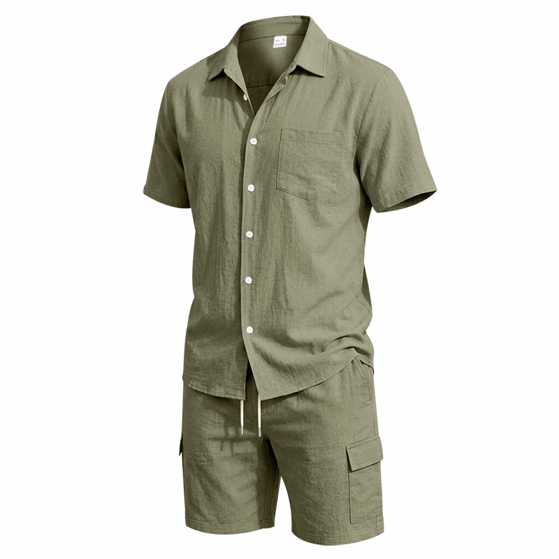 Conjunto Masculino de Verão em - Summer Outdoor Clothing avaliação e preço